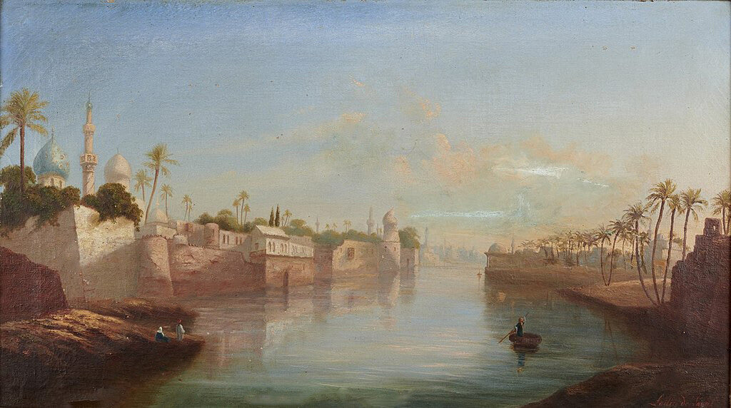 high quality oil painting handpainted on canvas "Baghdad "
