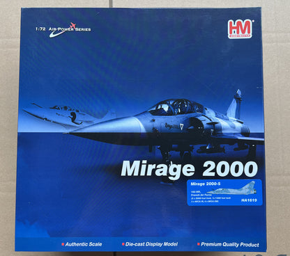 1:72 HM Mirage 2000-5 102-MK, French Air Force Fighte Diecast Aircraft Model