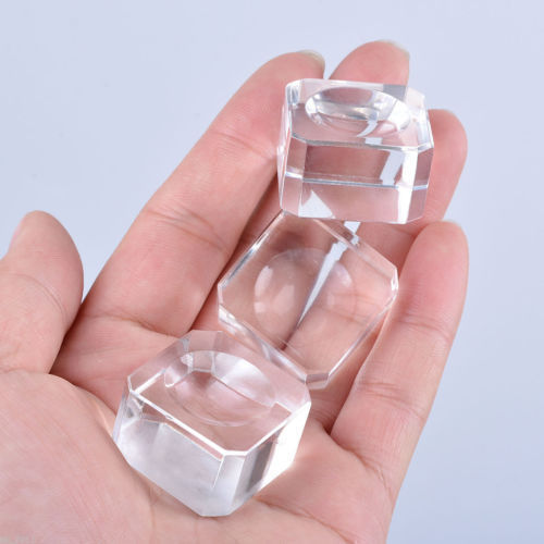 2Pcs Crystal Display Stand Holder For Crystal Ball Sphere ORB Globe Stones