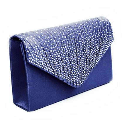 Shoulder Bag Masonry Ladies Satin Clutch Shiny Handbag Wedding Bag Fashion Women