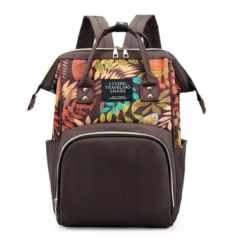 Nylon Women School Bags Shoulder Backpacks Large Nursing Bags Business Laptop