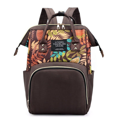 Nylon Women School Bags Shoulder Backpacks Large Nursing Bags Business Laptop