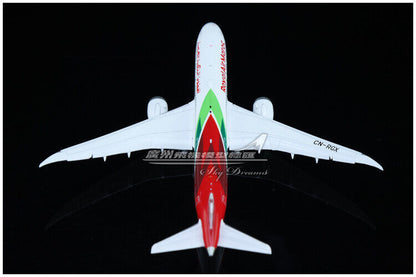 1:400 JC Wings Royal Air Maroc BOEING 787-9 Airplane Flap Down Diecast Model