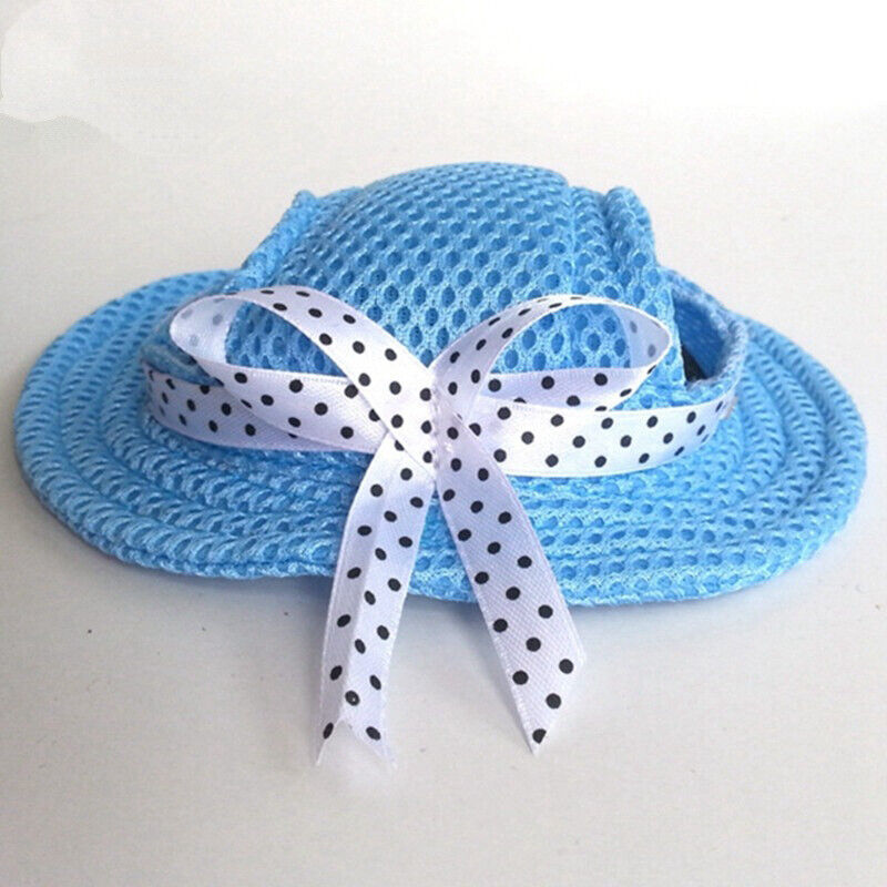 Dog Cat Cute Baseball Cap Outdoor Sunshade Hat Ear Holes Headgear Pet Supplies