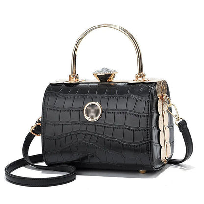 Women Shoulder Bag PU Female Handbag Plaid Crossbody Bags