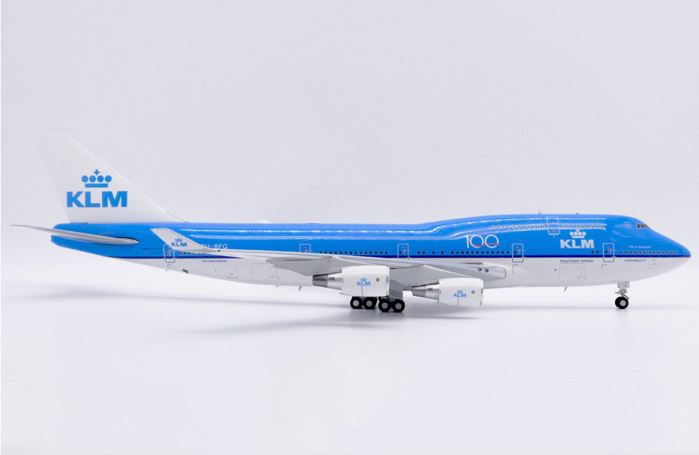 1:200 35CM JC Wings KLM BOEING 747-400 Airplane Aviation Tag Diecast Plane Model