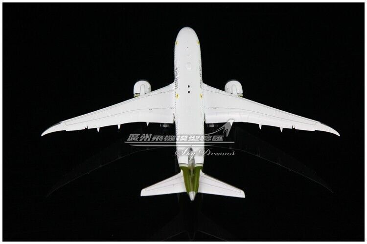 1:400 JC Wings ROYAL BRUNEI BOEING 787-8 Passenger Plane Flap Down Diecast Model