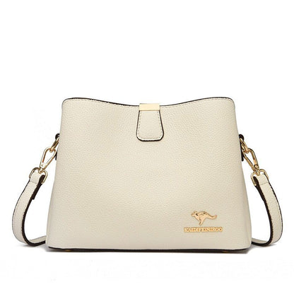 Women's Handbag Purses 3 Layers Ladies Shoulder Messenger Bags Femme