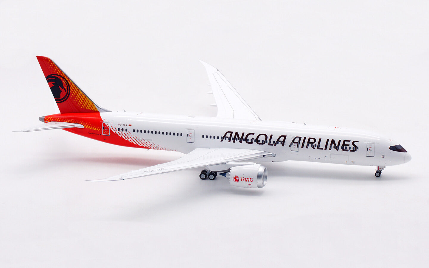 1:200 32CM InFlight ANGOLA AIRLINES BOEING 787-9 Airplane Diecast Aircraft Model