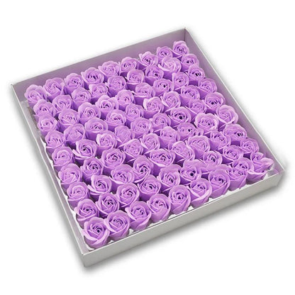Bath Soap 81Pcs Lot Rose Flower Body Floral Scented Valentines Day Gift Holding
