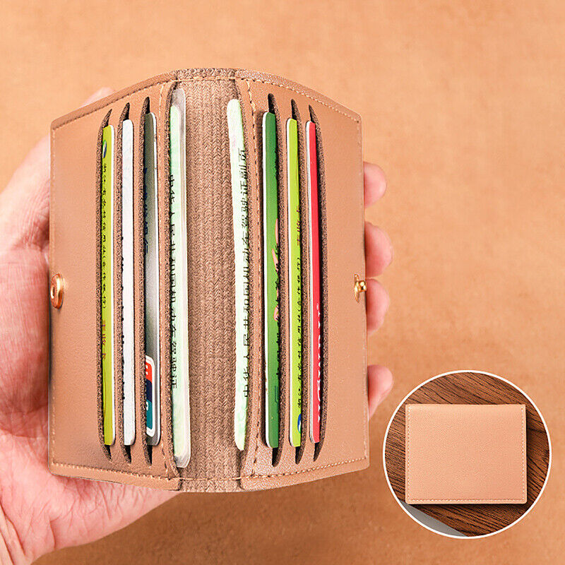 1Pc Card Bag Compact Bank ID Card Case Driver's License Wallet Card Holder
