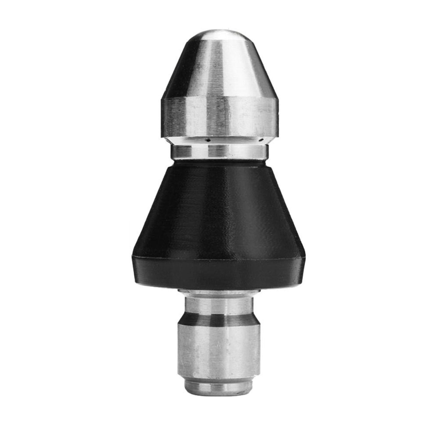1 Front 6 Rear 3/8" Pressure Washer Drain Cleaning Sewer Hose Jetter Pipe Nozzle