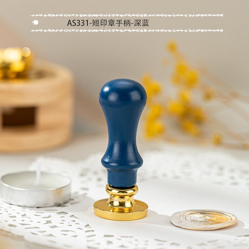 Wax Sealing Stamps Metal Retro Magic College Roman Column Handle DIY Card Making