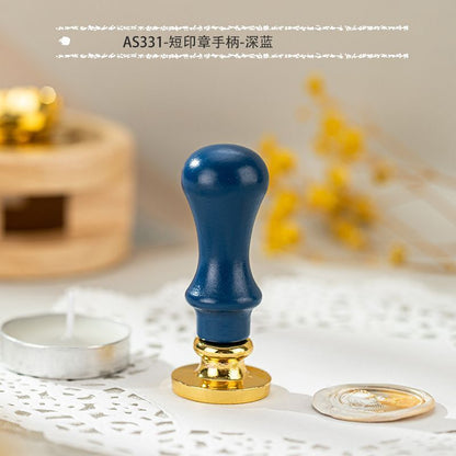 Wax Sealing Stamps Metal Retro Magic College Roman Column Handle DIY Card Making