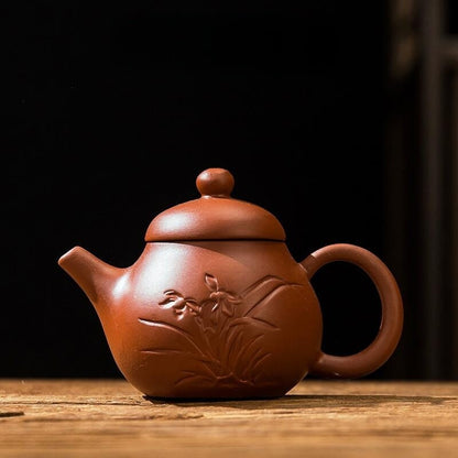 Mini Tea Pot Yixing Zisha Dahongpao Clay Tea Pet Home Decoration On Tea Tray Pot
