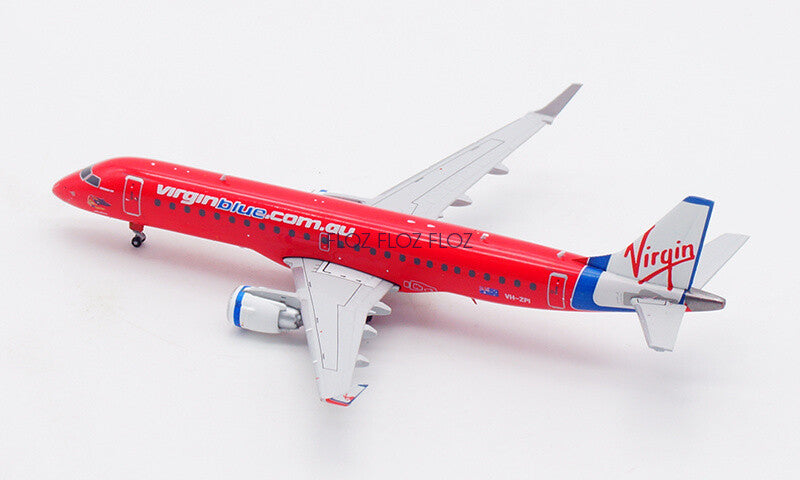 for JC Wings for Virgin Blue for EMBRAER ERJ-190AR VH-ZPI 1:400 Aircraft Model