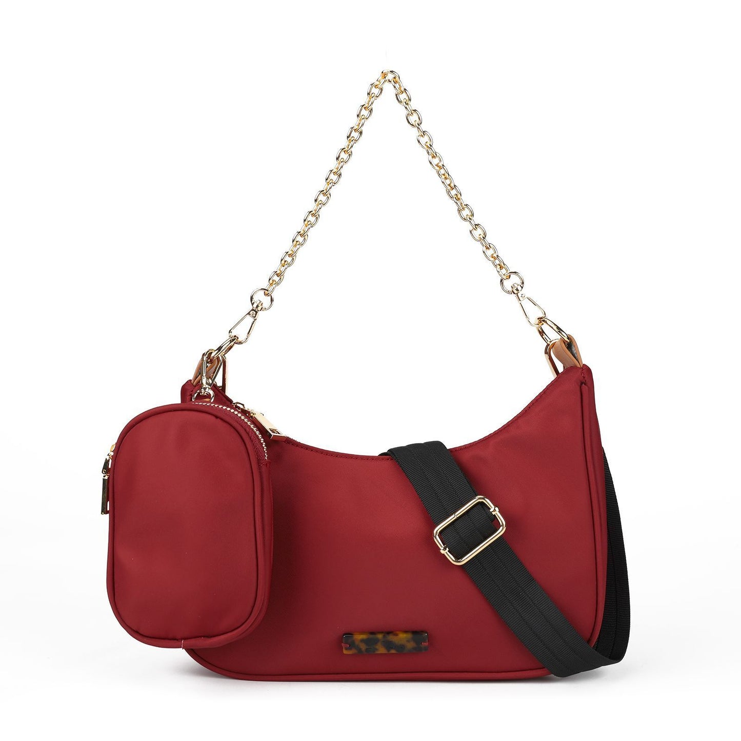 Shoulder Crossbody Pleated One Shoulder Bag Synthetic Leather Crossbody Purse