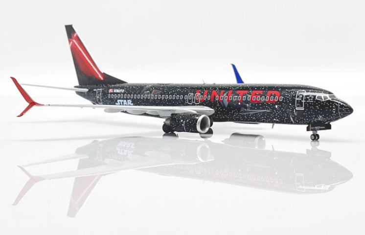 1:200 JC Wings United Airlines BOEING 737-800 Passenger Airplane Diecast Model