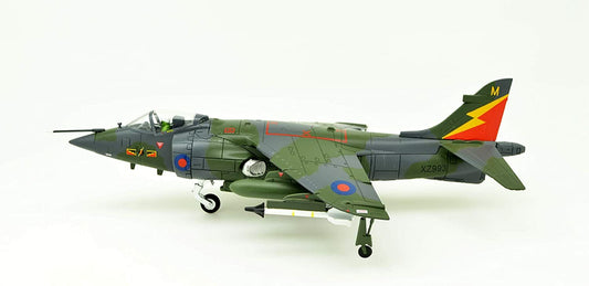 1:72 Sea Harrier Fighter Attack Metal Airplane Model,Royal Navy 1982 XZ993