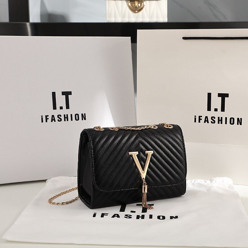 Embroidery Crossbody Bag Handbag Shoulder Bags Sequined Tassel Small Bag Purse
