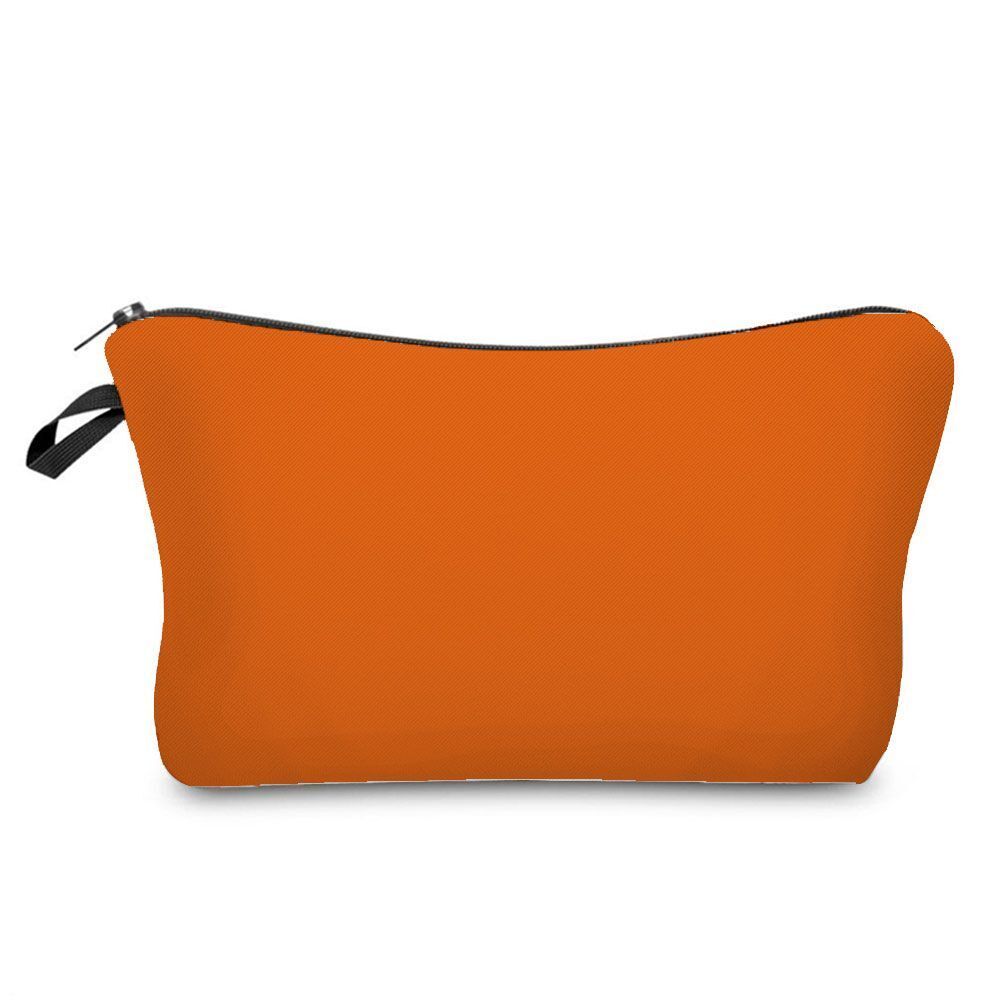 Heat Transfer Cosmetic Bags Toiletry Purse Waterproof Makeup Organizer Storage