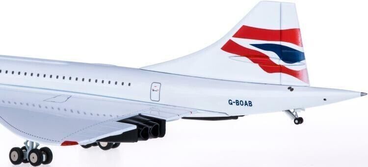 1:200 31CM Hogan BRITISH AIRWAYS Concorde Passenger Airplane Diecast Plane Model