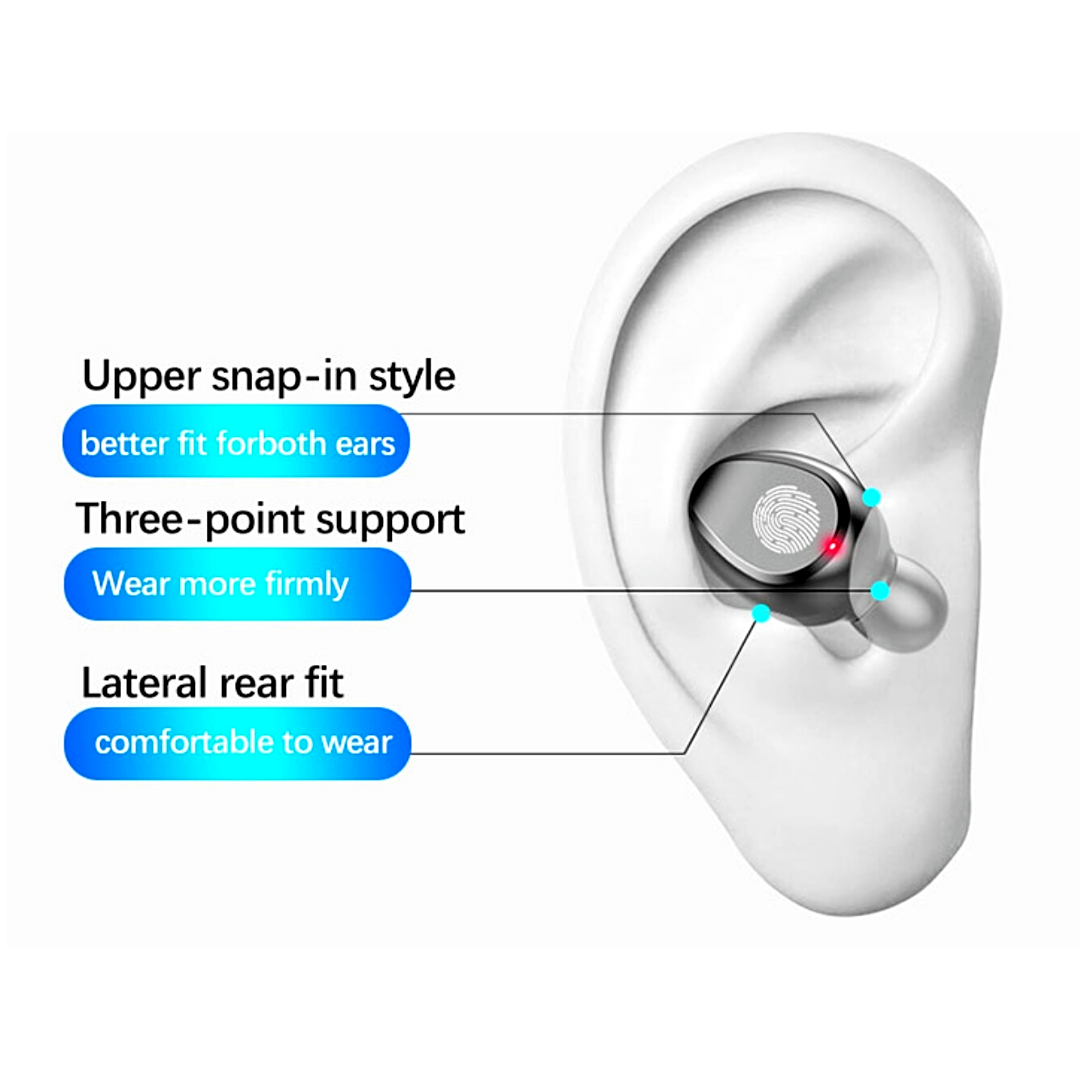 Audifonos Bluetooth 5.0 inalambricos Auriculares para iPhone Samsung Huawei HTC