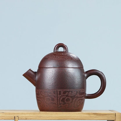 Traditional Craft Real Yixing Zisha Clay Tea Pot Marked Qinquan Pot Handmade New