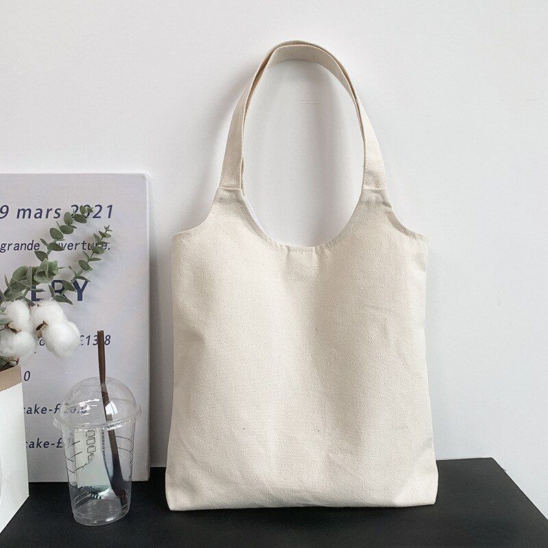 Canvas Totes Large Shoulder Bags Shopping Purse Handbag Tote Pouch 42*38 CM Bags
