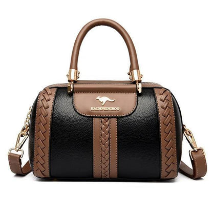 Bolso Cuero Mujer Para Bolsa Moda Lujo Mano Hombro Bandolera Elegante Cartera