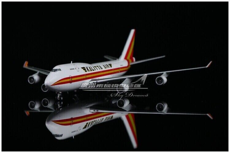 1:400 JC Wings KALITTA AIR BOEING 747-400BCF Freighter Diecast Airplane Model