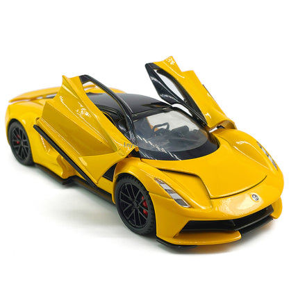 1/32 Lotus Evija Model Car Diecast Toy Vehicle Toys for Boys Kids Gifts Orange