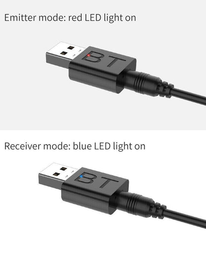 Adaptador Bluetooth 3.5 MM Auxiliar para Transferir la Música de tu Teléfono TV