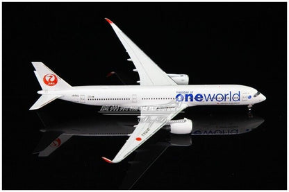 1:400 JC Wings JAPAN AIRLINES Oneworld AIRBUS A350-900 Airplane Diecast Model