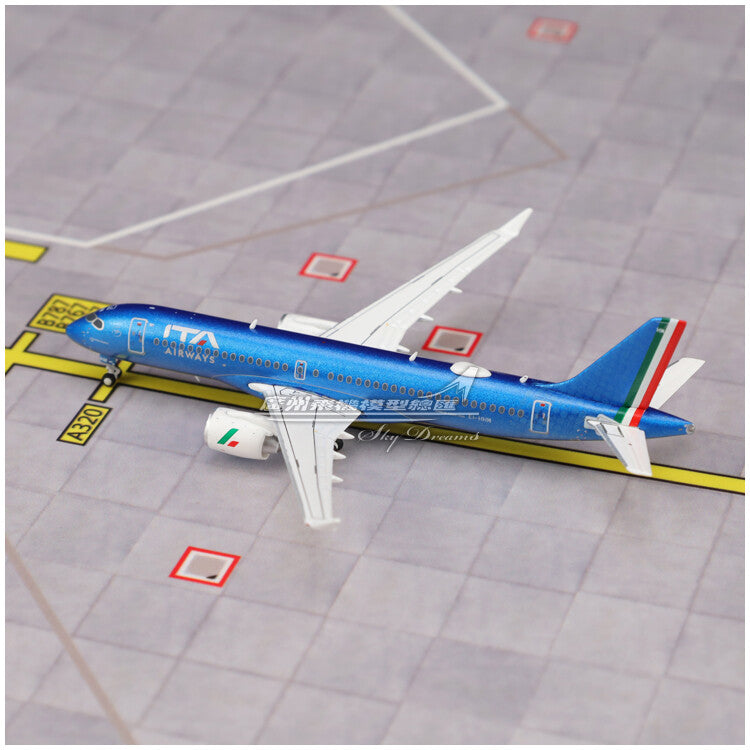 1:400 JC Wings ITA Airways AIRBUS A220-300 Passenger Airplane Diecast Model