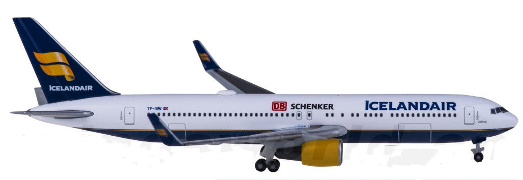 1:500 Herpa ICELANDAIR BOEING 767-300 Passenger Airplane Diecast Aircraft Model