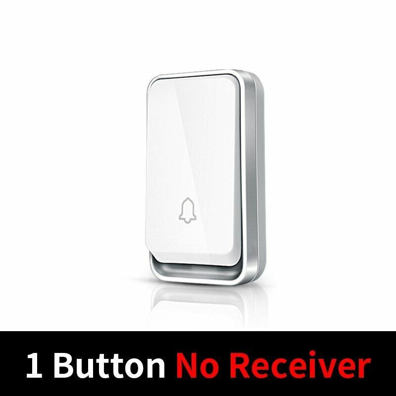 Wireless Doorbell Waterproof Self-powered Smart Door Bell No Battery Required