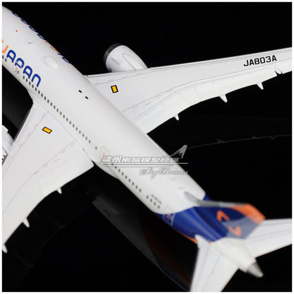 1:400 JC Wings AIR JAPAN BOEING 787-8 Airplane Flap Down Diecast Aircraft Model