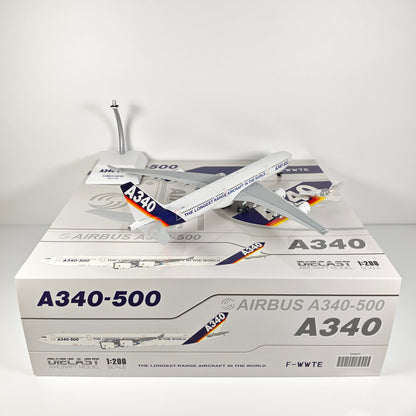 1:200 JC Wings Airbus Airbus A340-500 F-WWTE Airplane Diecast Plane Model