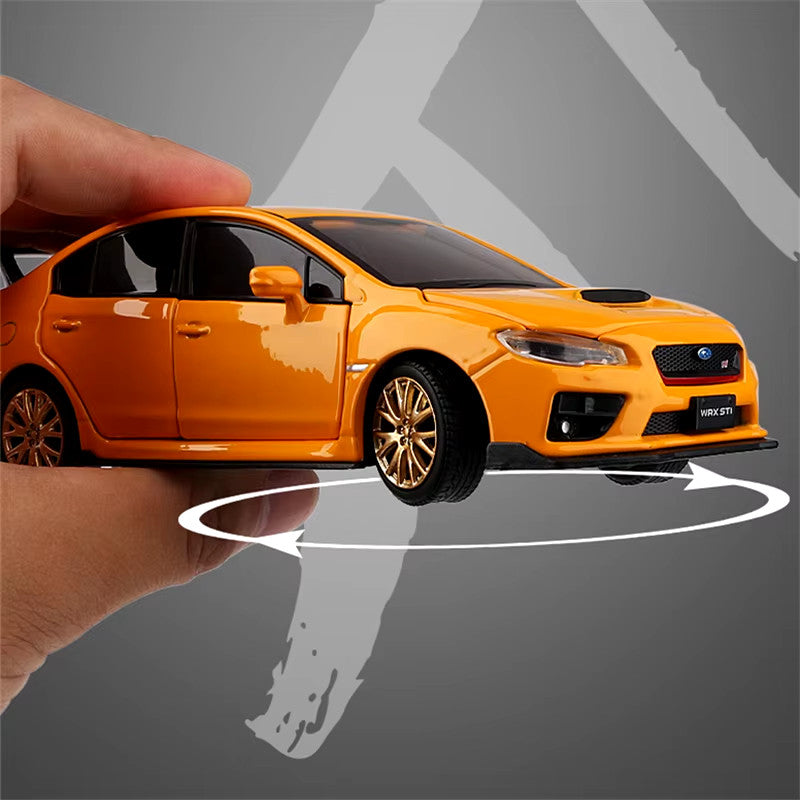 1/32 Subarus WRX STI Alloy Sports Car Model Diecast Simulation Metal Toy Race Ca