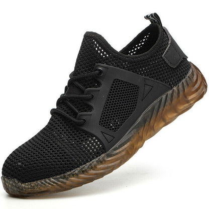 Work Shoes Men Women Steel Toe Cap Shoes Puncture-Proof Boots Sneakers