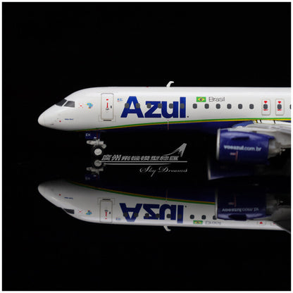 1:400 GeminiJets Azul Embraer ERJ-195 Passenger Plane Diecast  Aircraft Model