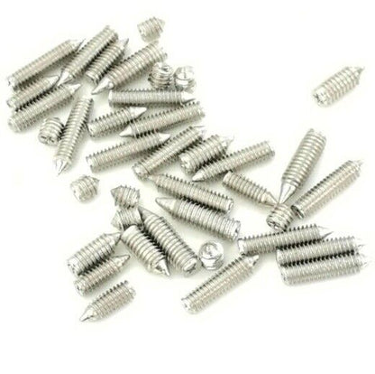 Belt Buckle Screws 80Pcs Multi Sizes Self-Tapping DIY Handbag Repair Accessories
