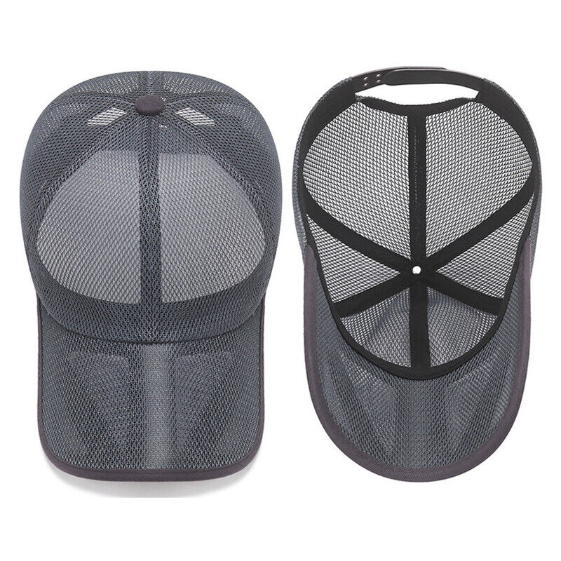 Mesh Cap Quick Dry Sun Hat Casual Breathable Baseball Cap Adjustable Soft