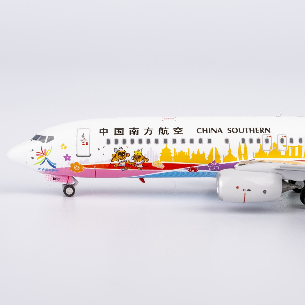 1:400 China Southern Airlines Boeing B737-800 Plane Diecast Aircraft Model