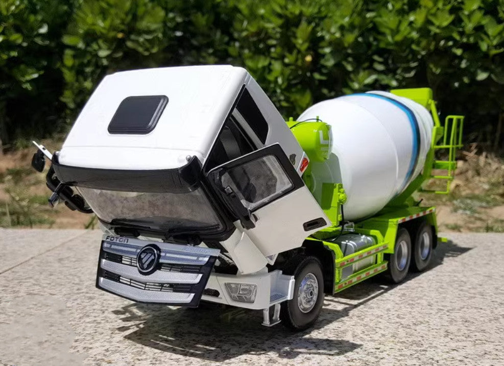 1:24 38CM LOXA ETX 8*4 Mixer Mixing Truck Construction Equipment Diecast Model