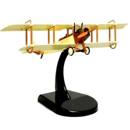 1/100 Scale Diecast Alloy WWI USA For Curtiss JN-4 Jenny Aircraft Model