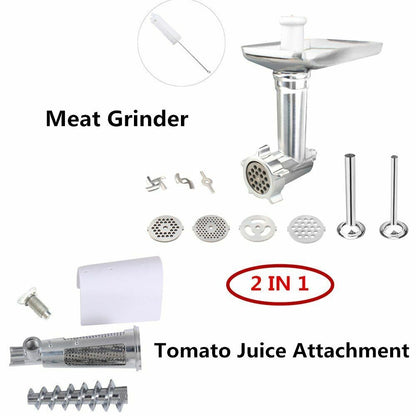 Kitchen-aid Vegetable Ketchup Tomato Juice Attachment Sausage Stuff Meat Grinder