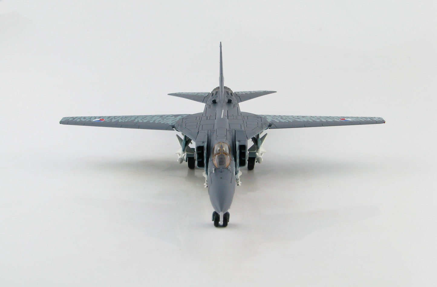 HM MIG-23MLD Bort 4644, Czech AF, CIAF' Air Show 1999 1/72 diecast plane model