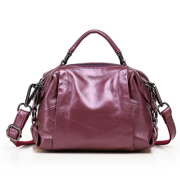 Winter Shoulder Bag Ladies Genuine Handbag Women Cowhide Crossbody Bags